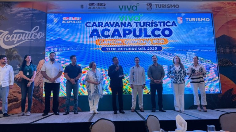 Encuentro de promoción turística de Acapulco en Cancún con representantes de agencias de viajes