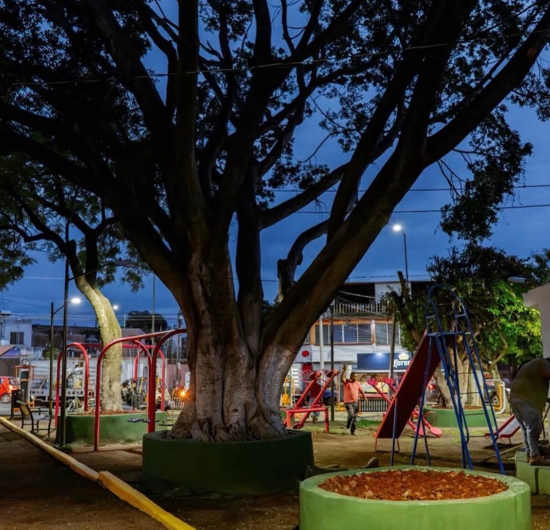 Parque Módulo de Bomberos de Cuautlixco, recuperado dentro del Plan Cuautla