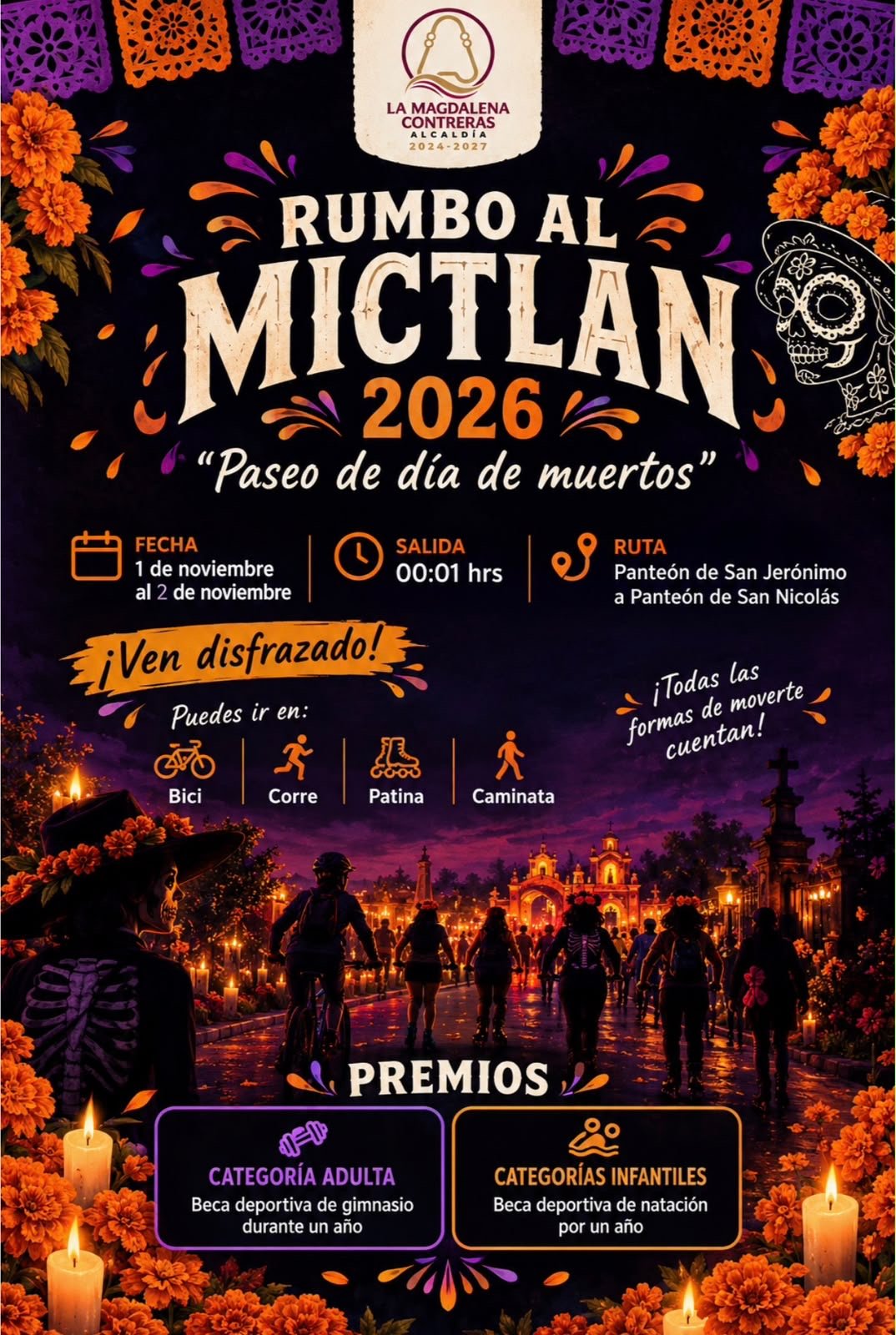 Paseo Rumbo al Mictlán 2026